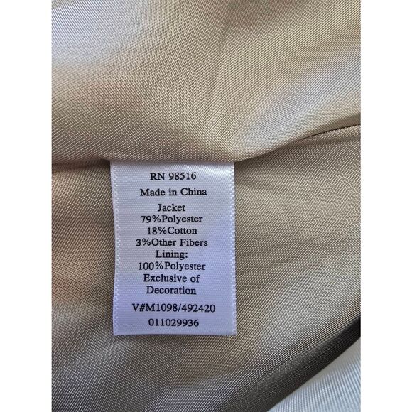 Coldwater Creek Blazer Sz 12 - Picture 6 of 8